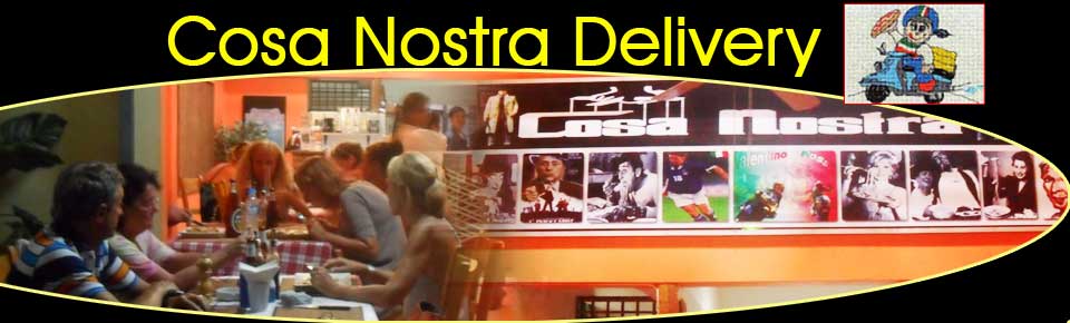 Cosa Nostra Genuine Italian Family Pizza Restaurant With Home Delivery Chalong Phuket