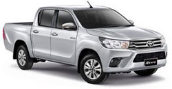 David Car Rent Car Rent Guarantees Competitive Prices Toyota Hilux Revo