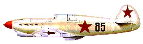 Yak-1: The type flown by Tamara with the all-male 269th Fighter Air Regiment.