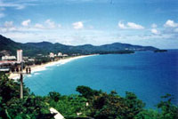 Beautiful Beach on Tropical Phuket Island Thailand