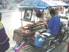 Touring around Tropical Phuket Island visit street-food venders