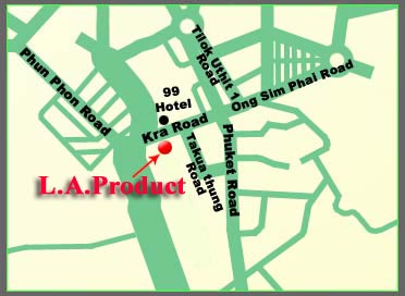 Map to L.A. Product - Fire Protection Equipment Sales Service Phuket Thailand