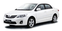 Nature Car Rent offers Competitive Prices Toyota Altis