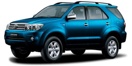 Nature Car Rent offers Competitive Prices Toyota Fortuner