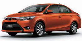 Nature Car Rent offers Competitive Prices Toyota New Vios (E)