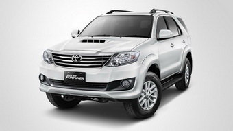 SMC (Services Minded Company) Phuket Car Rent Guarantees Competitive Prices for Toyota Fortuner