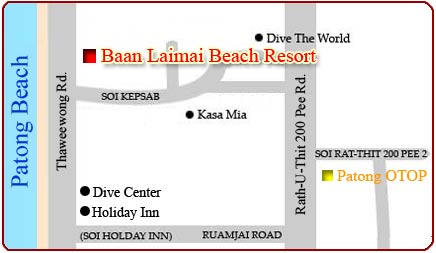 Baan Laimai Beach Resort Hotel Resort in Phuket Thailand