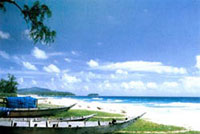 Beautiful Beach on Tropical Phuket Island Thailand