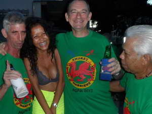 Phuket Hash House Harriers Drinking Club with a Running Problem, drinks every Saturday.
