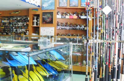 Phuket Water Sport Shop welcomes you to our shop with the most quality fishing and diving equipment in Phuket Town
