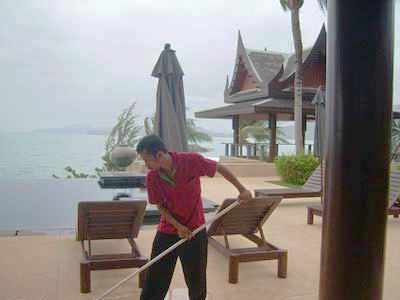 Pro Cleaning Phuket's Professional Office House Cleaning Masonry Restoration Services
