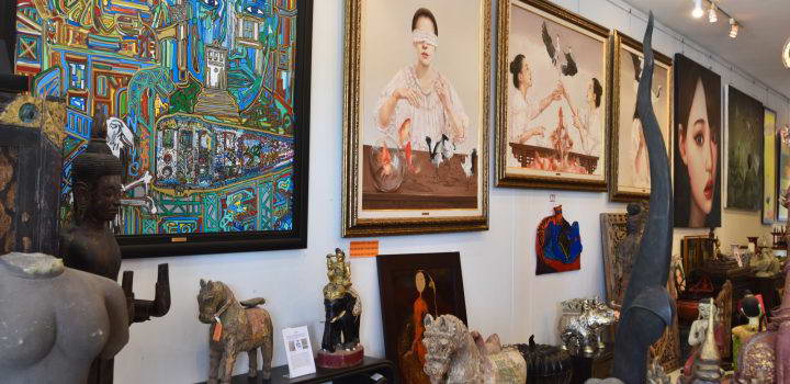 Soul of Asia Master Painting Art Antique Gallery Phuket Thailand