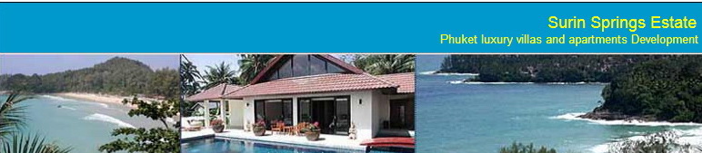 Surin Springs Apartment Villas - Apartments Villas Rentals Phuket Thailand